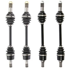 4x Rear Front Right Left CV Joint Axles For 2009-2013 Yamaha Grizzly 550 700