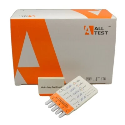 ALLTEST 1 x NEW Surface Wipe Drug Screening kit ~ detects 10 drug residues on surfaces
