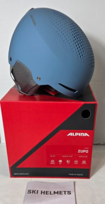 Alpina Zupo Ski / Snowboard Helmet - Sky Blue Matt - Size 48-52cm