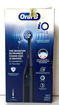 Oral-B iO Series 2 Rechargeable Electric Toothbrush, Black