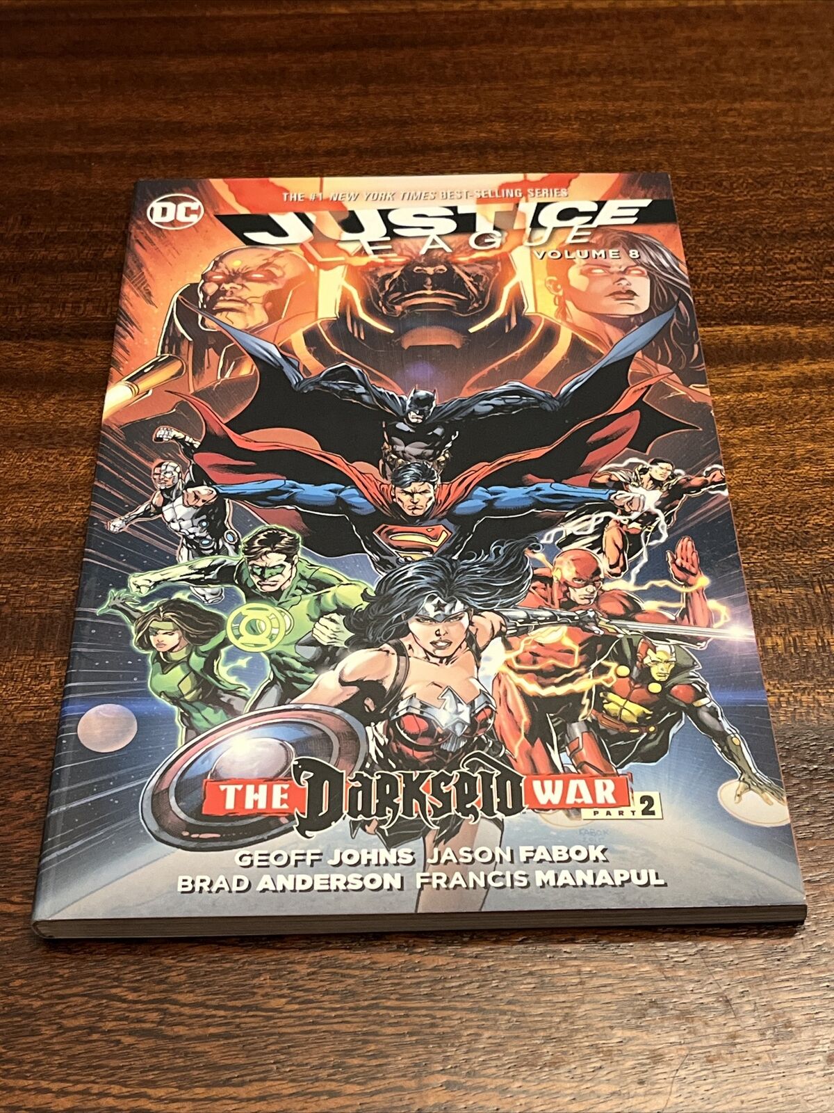 Justice League Vol. 8: Darkseid War Part 2 Paperback Geoff Johns New