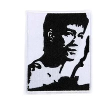 Bruce Lee Martial Arts Enter the Dragon Patch, Iron On/Sew On