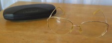 Vintage Charmant Eyeglass frames Light Titanium with case 55017 bifocal
