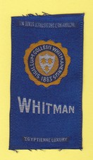 SILK  -  AMERICAN  TOBACCO  CO. -  COLLEGE  SILK  -  WHITMAN  - 1910