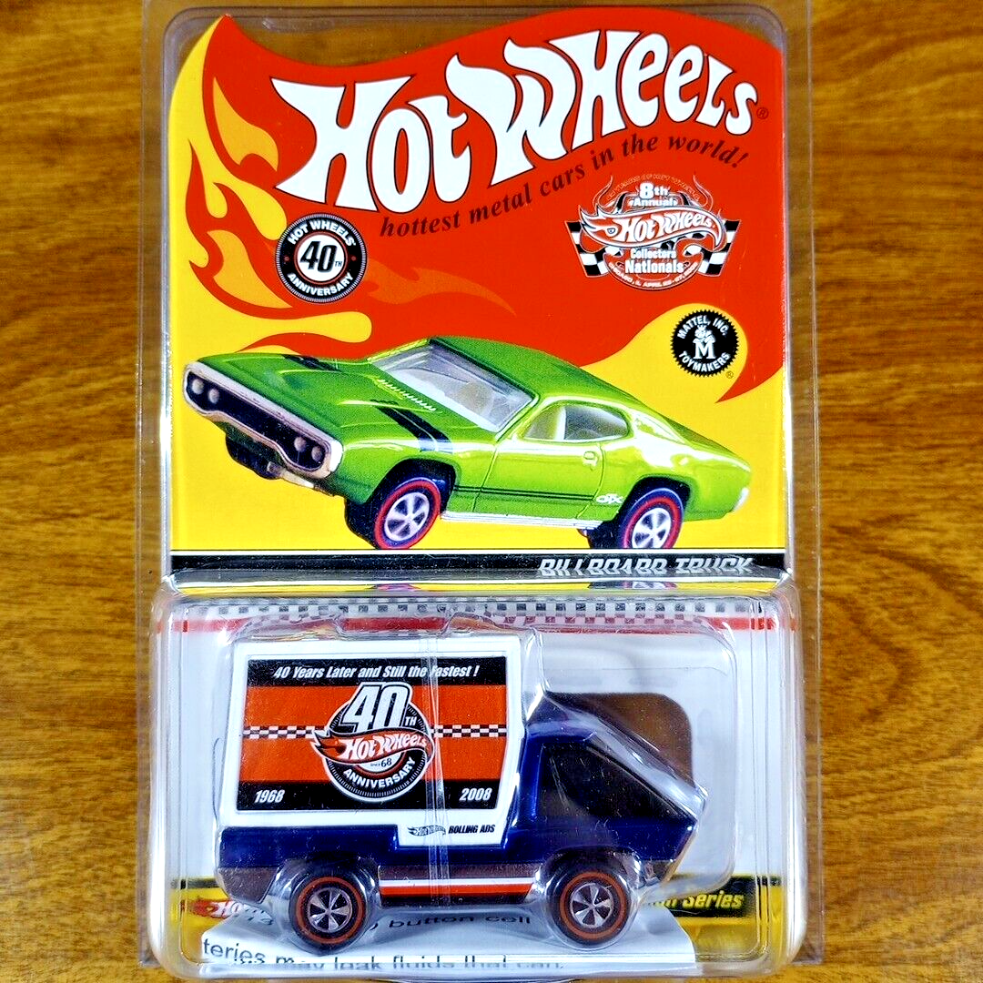 Hot Wheels ビルボードトラック RLC Hot Wheels RLC 8th Collectors Nationals Billboard Truck 1394/3000