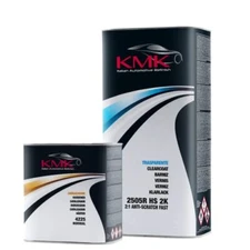 KMK 2K AntiScratch Fast Clearcoat Kit  (5L Clear 2505R & 2.5L Reg Hardener 4225)