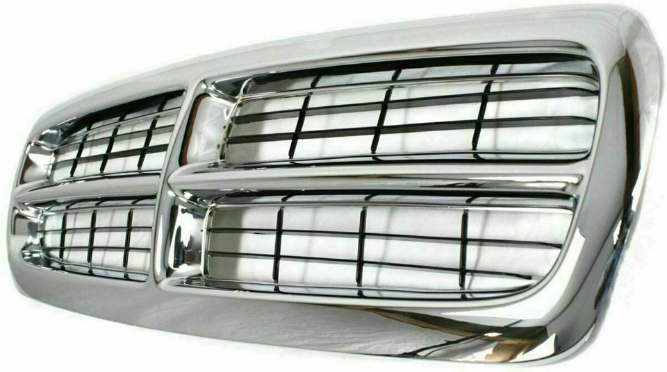 New For DAKOTA 1997-2004 DURANGO 1998-2003 Grille Chrome CH1200199 55056092	 Foto 3 de 4