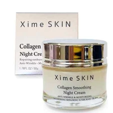 Xime Skin Collagen Smoothing Anti-Aging Night Cream-Exp.6-04-2026