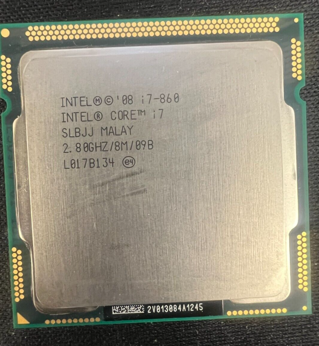 Intel Core i7-860 Processor (2.8 GHz, 4 Cores, LGA 1156) | eBay