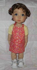 Monique SHEILA Doll Wig SIZE 10/11 LIGHT BROWN Double Braids Pinned Up BR NWT