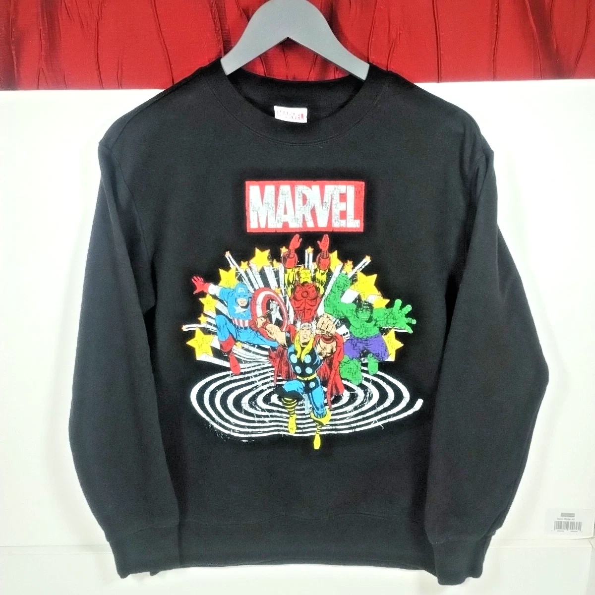 Sudadera Marvel Avengers Estampado Doble Cara Adulto Mediana Hulk Iron Man Thor