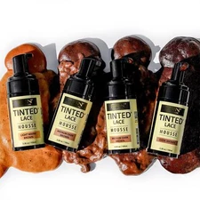 EBIN TINTED LACE MOUSSE 3.38OZ FOAM LACE WIG COVER DYE