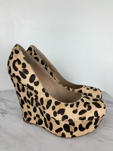 steve madden leopard wedges