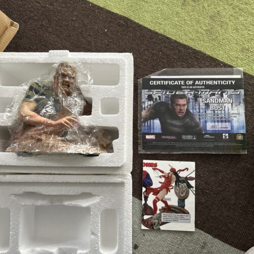 Pequeña estatua coleccionable Marvel Spider Man 3 Sandman 837/5000 - Imagen 2 de 4