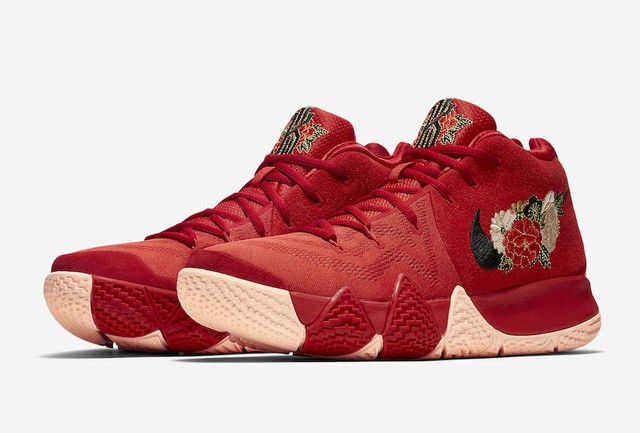 kyrie irving shoes floral