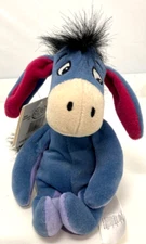 Disney Store Mini Bean Bag Eeyore 9” Winnie the Pooh Acrylic Case