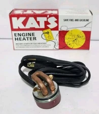 KAT'S K4AB Engine Block Heater 10401 Freeze Plug 120V 400W COLD WEATHER START