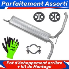 Pot d'échappement Peugeot 107