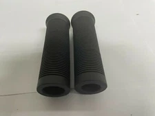 Yamaha black closed end retro style sport / street bike Grips 7/8" 125MM