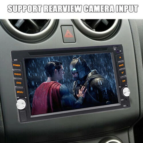 AUTORADIO 7" POLLICI STEREO AUTO 2 DIN LETTORE CD DVD USB BLUETOOTH MP3 MP5 AUX - Immagine 2 di 4