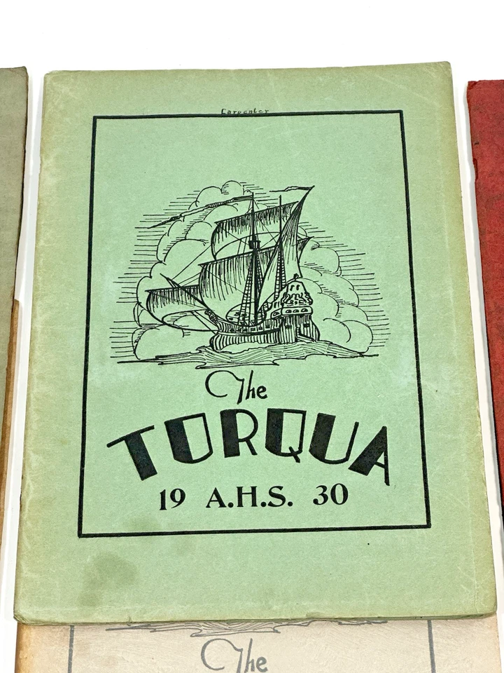 Lot of 6 Avalon High School Catalina Island California SchoolYearbooks 1929-1935 - Image 3 of 4