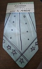Molly Hatch "Wear for Magic" Art 100 Cotton Star Bandana Scarf 21x21 NWT