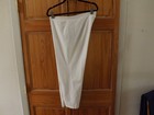Eileen Fisher Stretch Crepe Crop Pants in White---size XL — photo 1
