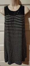 Merona Medium Sleeveless Striped Mini Dress