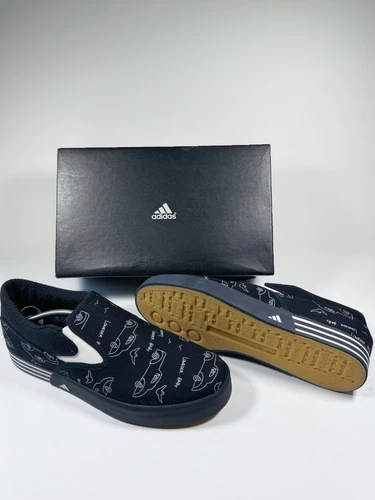 Chaussure à enfiler Adidas 2005 vintage Mark Gonzales taille 10,5 DS rare Aloha Supreme