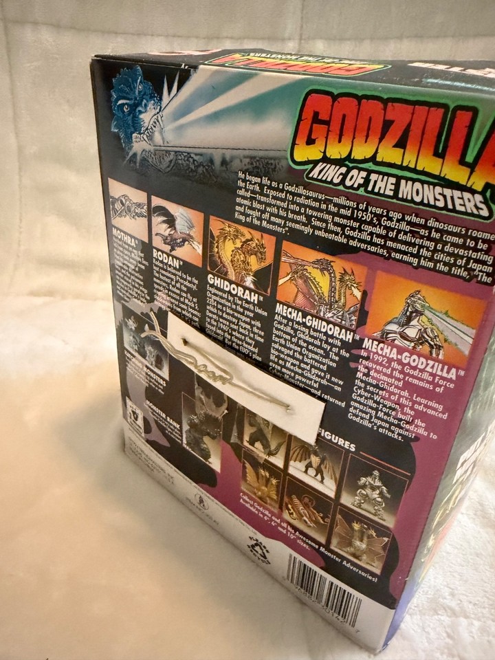 1994 Godzilla King of the Monsters Monster Bank-TrendMasters- w ...