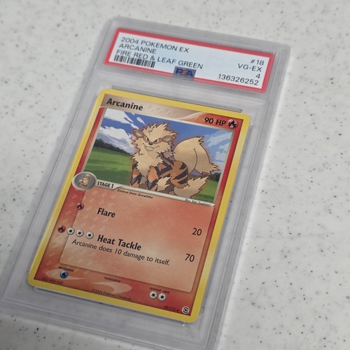 Arcanine graded PSA 4 for sale on eBay