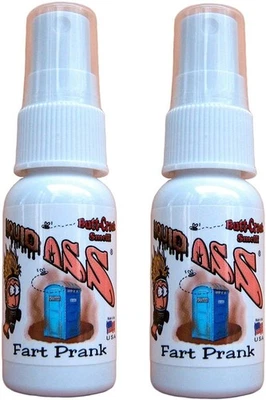 2 Liquid Ass Spray Prank Fart Stink Bomb Mister Bottle - GaG Party Joke - Image 1 of 4