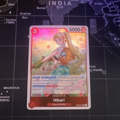 One Piece Hibari EB03-008 Heroines Edition Holo Character Card