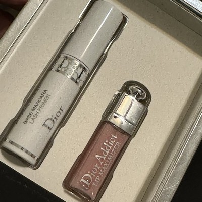 DIORSHOW BACKSTAGE 3D LASH PRIMER & LIP MAXIMIZER 001 PINK DUO SET TRAVEL SIZE