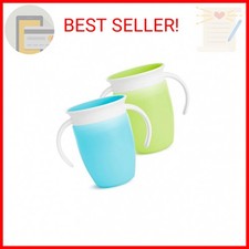 Munchkin Sippy Cup for 6 Month Old and Up, Spill Proof Miracle 360 Toddler Cups