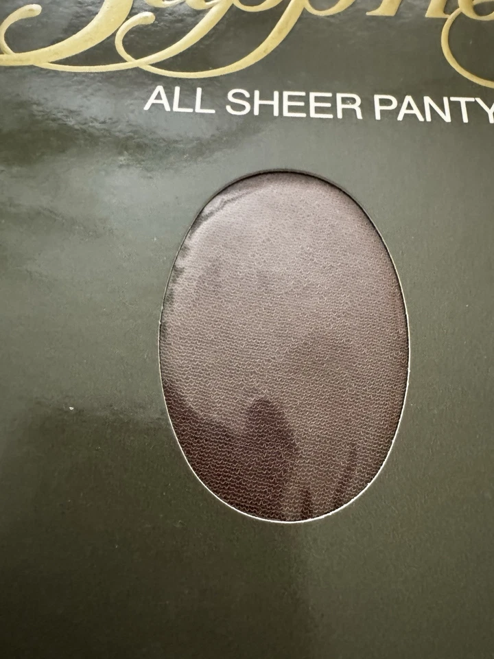 Pantimedias vintage de sopa polvorientas topo talla C estilo 492 panel de algodón con punta transparente Foto 4 de 4