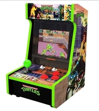 Arcade1Up Teenage Mutant Ninja Turtles Countercade, 15.75"H x 12"W x 9.5"L, New