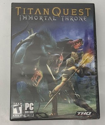 Titan Quest: Immortal Throne (PC, THQ DVD-ROM Action RPG)