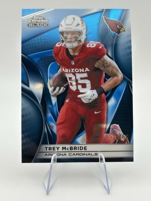 2025 Topps Chrome Black - Trey McBride - Blue /150 Cardinals