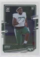2020 Panini Donruss Optic Rookies Mekhi Becton #120 8x7