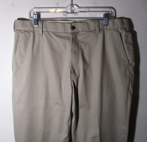BROOKS BROTHERS Tan "Advantage Clark Fit" Chino Pants Men's Size 38X30 - Picture 2 of 5