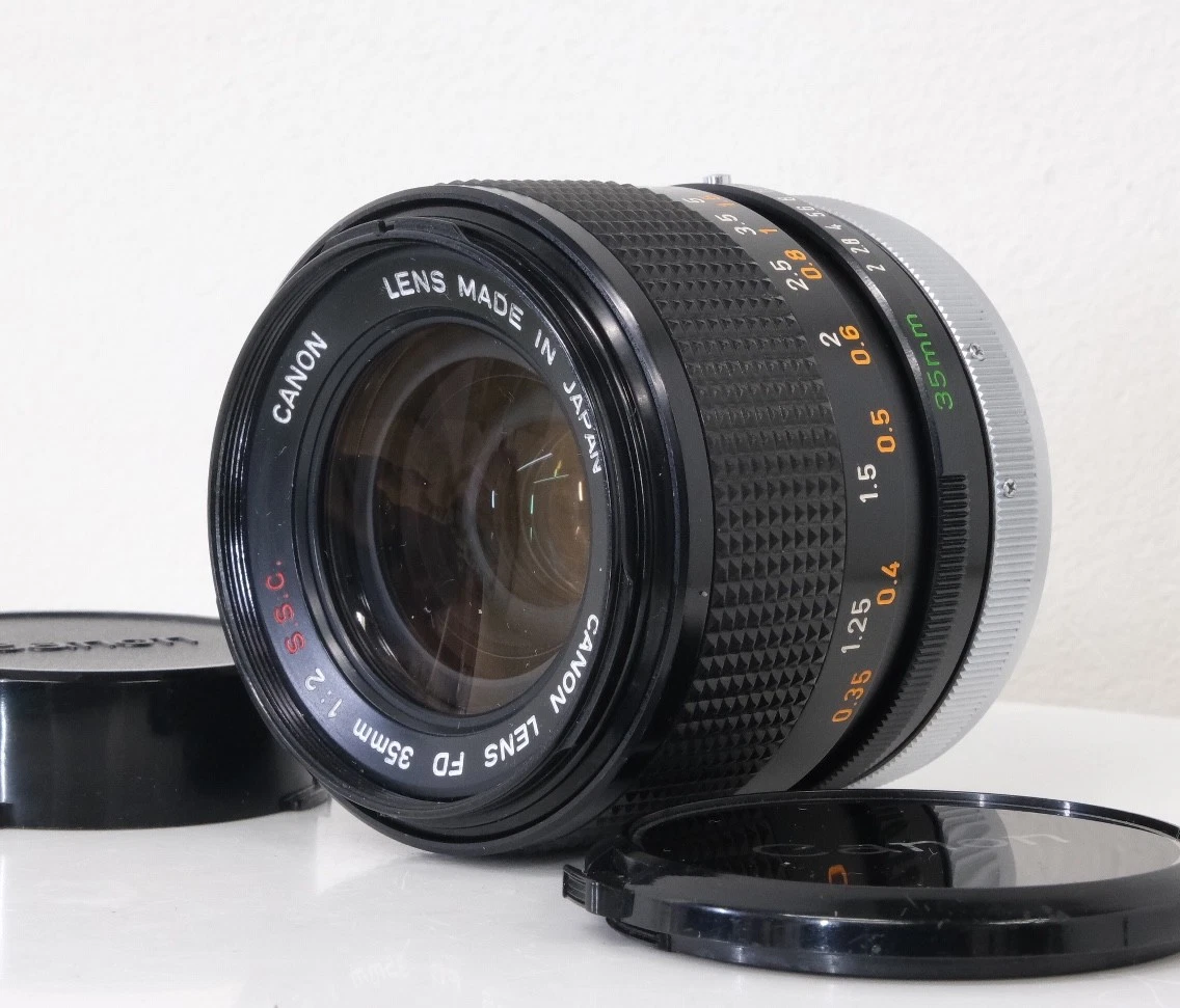 Canon FD 35mm f/2 Camera Lenses for sale | eBay