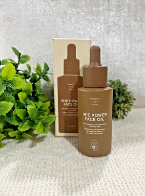 Sweet July Skin Irie Power Face Oil 1 fl oz   Hydrating, Illuminating, Clean