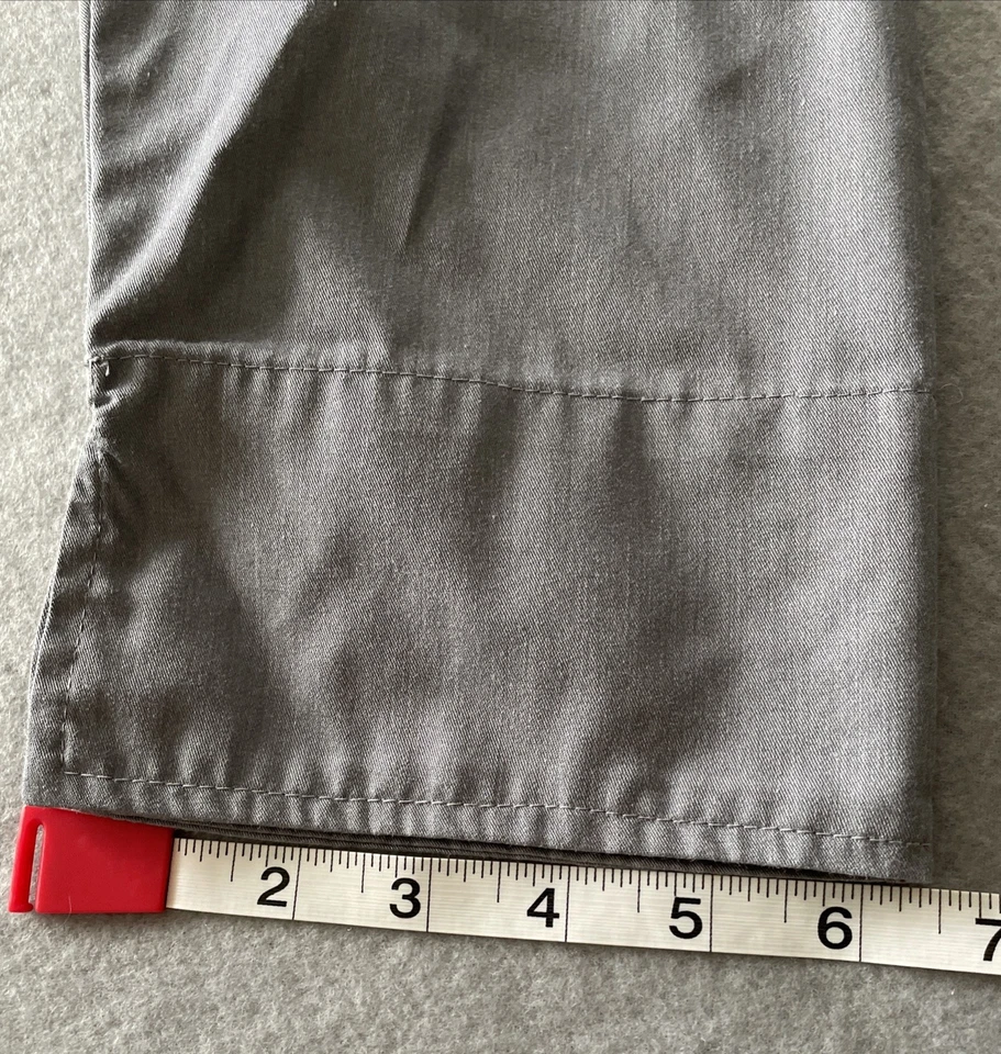 Long Sleeve Vented CHEF WORKS COAT for Chefs & Cooks size Small - Grey - Image 3 of 4