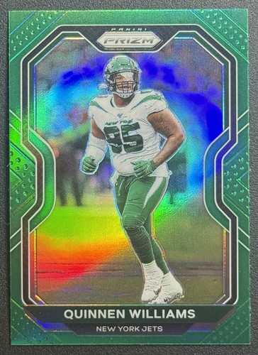 2020 Panini Prizm #32 Quinnen Williams Prizm Green