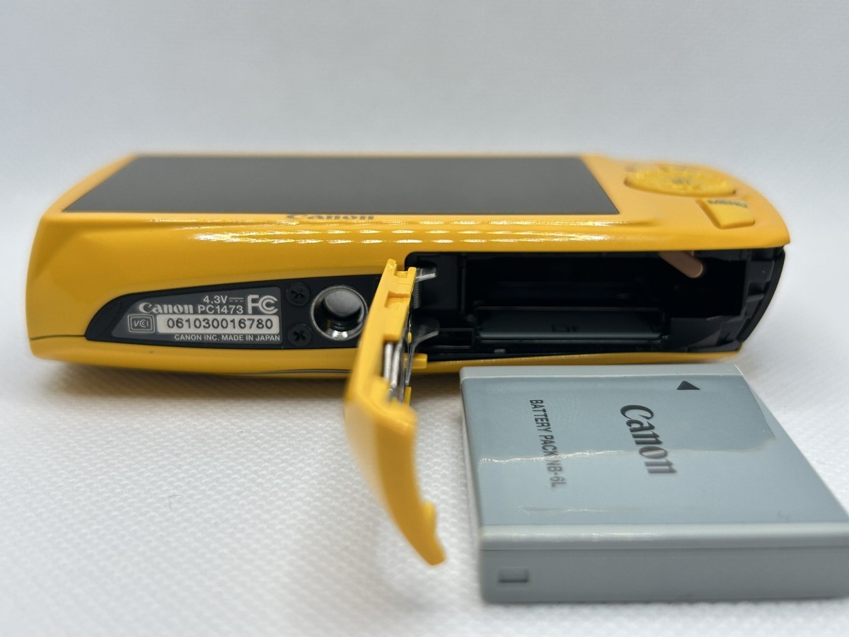 Near Mint in Box] Canon IXY 30S PowerShot 10.0MP Yellow Digital