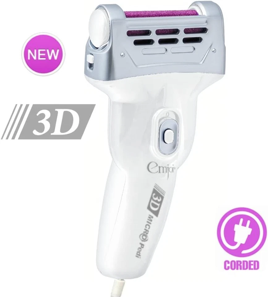 Removedor de callos Micro-Pedi 3D Power - Rodillo grueso Xtreme para pies lisos Foto 4 de 4