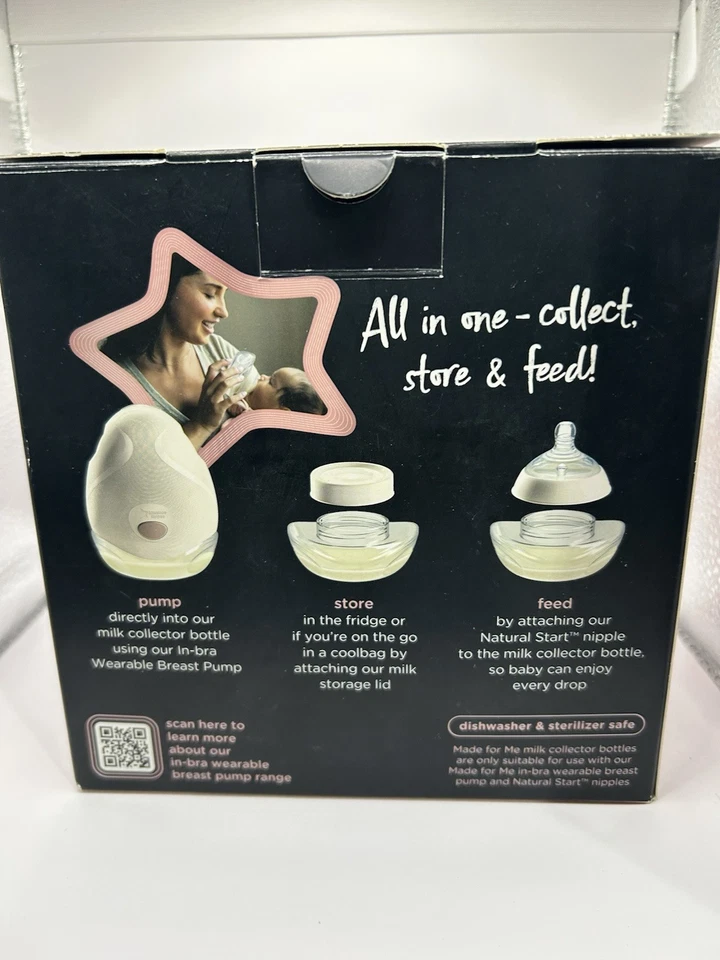 ¡PAQUETE! VER DESCRIPCIÓN! Biberones colectores de leche materna Tommee Tippee Made for Me Foto 3 de 3