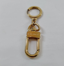 Authentic Louis Vuitton Ancre Key Holder Ring Charm Anneau Cles Gold keychain