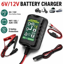 Automatic Battery Charger Maintainer Motorcycle Trickle Float For Tender 6v 12v Automatic Battery Charger Maintainer Motorcycle Trickle Float For Tender 6v 12v